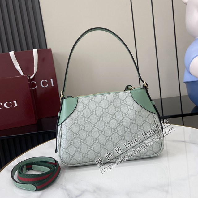 Gucci專櫃古馳最新款Emblem系列小號肩背包 jh2623型號：815218